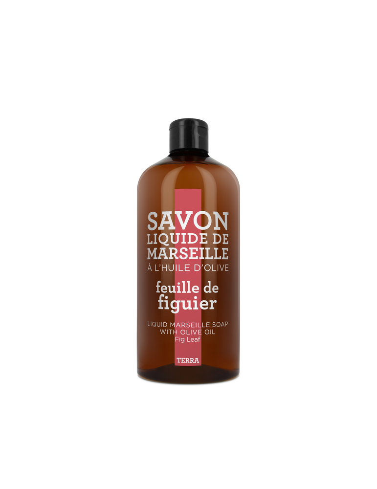 Compagnie de Provence Terra Feuille de Figuier Savon Liquide de Marseille Sapone Liquido 1000 ml